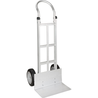 Knocked Down Hand Truck, Continuous Handle, Aluminum, 49-5/8" Height, 500 lbs. Capacity Southpoint Industrial Supply
