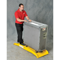 Portable Poly Airplane Service Ramp, 1000 lbs. Capacity, 22" W x 5' L MO114 | Southpoint Industrial Supply