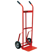 Hand Truck with Reinforced Noseplate - 136RN-HB, Dual Handle, Steel, 51" Height, 800 lbs. Capacity Southpoint Industrial Supply