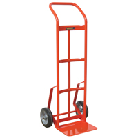 Hand Truck with Reinforced Noseplate - 156RN-HB, Continuous Handle, Steel, 51" Height, 800 lbs. Capacity Southpoint Industrial Supply