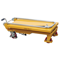 Hydraulic Scissor Lift Table, 17.75" L x 27.5" W/27-1/2" L x 17-3/4" W, Steel, 330 lbs. Capacity Southpoint Industrial Supply
