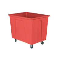 Box Truck, Polyethylene, 46" L x 34" W x 40" H, 25 cu. Ft. Volume, 600 lbs. Capacity MO239 | Southpoint Industrial Supply