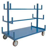 Support mobile pour tuyaux & barres, Acier, 48" la x 36" p x 60" h, Capacit&eacute; de 3000 lb Southpoint Industrial Supply