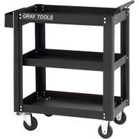 Chariot utilitaire, 19-1/4" lo x 27-1/2" la x 32-3/4" h, Gris Southpoint Industrial Supply