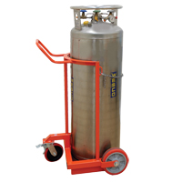 Large Liquid Gas Cylinder Truck LCC, Polyurethane Wheels, 20" W x 20" D Base, 1000 lbs. MO346 | Southpoint Industrial Supply