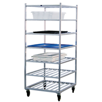 Chariot &agrave; tablettes, 7 Tiers, 28-1/2" la x 69" h x 32" p, Capacit&eacute; 525 lb Southpoint Industrial Supply