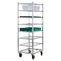Chariot &agrave; tablettes, 8 Tiers, 20-7/8" la x 67" h x 27" p, Capacit&eacute; 600 lb Southpoint Industrial Supply