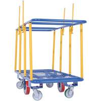 Horizontal Panel Cart, 63-7/16" x 28-1/2" x 40-15/16", 2000 lbs. Capacity Southpoint Industrial Supply