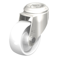 Roulette en nylon acier inoxydable, Pivotant, Diam&egrave;tre 3-1/8" (79,5 mm), Capacit&eacute; 265 lb (120 kg) Southpoint Industrial Supply