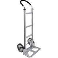 Knocked Down Hand Truck, Continuous Handle, Aluminum, 49-5/8" Height, 500 lbs. Capacity Southpoint Industrial Supply