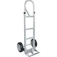 Knocked Down Hand Truck, P-Handle Handle, Aluminum, 52-1/8" Height, 500 lbs. Capacity Southpoint Industrial Supply