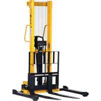 Manual Hydraulic Stacker, Hand Pump Operated, 2000 lbs. Capacity, 35" Max Lift MO930 | Southpoint Industrial Supply