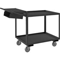 Order Picking Cart, 40-1/4" H x 24-1/4" W x 52-3/8" D, 2 Shelves, 1200 lbs. Capacity MO997 | Southpoint Industrial Supply
