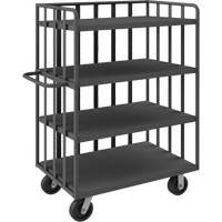 Open Portable Shelf Cart, 4 Tiers, 31-1/8" W x 57-1/2" H x 56-1/8" D, 3600 lbs. Capacity MO998 | Southpoint Industrial Supply