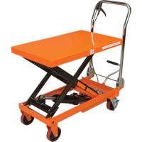 Hydraulic Scissor Lift Table, 32" L x 19-3/4" W, Steel, 660 lbs. Capacity MP006 | Southpoint Industrial Supply