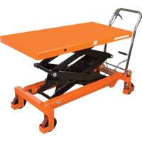 Hydraulic Scissor Lift Table, 48" L x 24" W, Steel, 1540 lbs. Capacity MP012 | Southpoint Industrial Supply