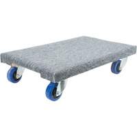 Medium-Duty Solid Wood Dollies, Polyolefin Wheels, 900 lbs. Capacity, 18" W x 24" D x 7" H Southpoint Industrial Supply