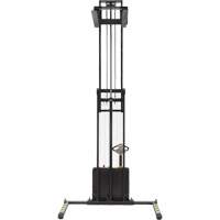 Double Mast Stacker, Electric Operated, 2200 lbs. Capacity, 150" Max Lift MP141 | Southpoint Industrial Supply