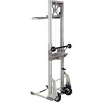 Appareil de levage portatif en aluminium, M&eacute;canisme Pompe au pied, Capacit&eacute; de 200 lb, Levage max de 61" Southpoint Industrial Supply