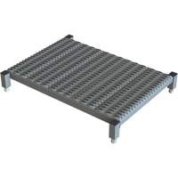 Adjustable Height One-Step Work Platform, 24" W x 36" D, 800 lbs. Capacity, All-Welded Southpoint Industrial Supply
