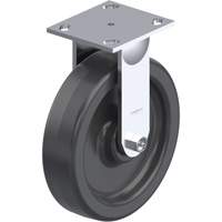 21 Series Medium-Duty Caster, Rigid, 8" (203.2 mm), Phenolic, 1250 lbs. (567 kg.) Southpoint Industrial Supply