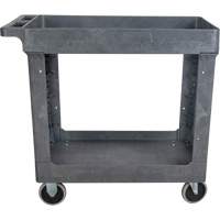 Chariot utilitaire pour l'entretien, 2 tiers, 16-1/2" x 32-1/2" x 34-1/2", Capacit&eacute; 550 lb Southpoint Industrial Supply