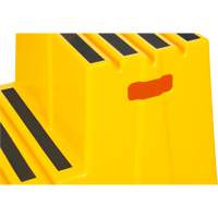 Escabeau industriel, 2 marches, 26" x 22-7/16" x Hauteur 19-11/16" Southpoint Industrial Supply