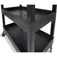 Tub Cart, 3 Tiers, 35-1/4" x 36-1/4" x 18", 300 lbs. Capacity MP806 | Southpoint Industrial Supply