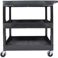 Tub Cart, 3 Tiers, 35-1/4" x 36-1/4" x 18", 300 lbs. Capacity MP806 | Southpoint Industrial Supply