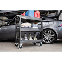 Tub Cart, 3 Tiers, 35-1/4" x 37-1/4" x 18", 375 lbs. Capacity MP812 | Southpoint Industrial Supply