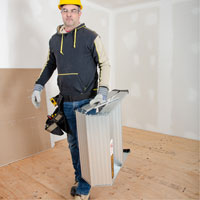 Poste de travail chevalet de sciage portatif, Cadre Aluminium, 12-1/4" p x 24" h Southpoint Industrial Supply