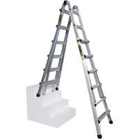 Telescoping Multi-Position Ladder, Aluminum, 300 lbs. Southpoint Industrial Supply