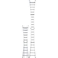 Telescoping Multi-Position Ladder, Aluminum, 300 lbs. Southpoint Industrial Supply