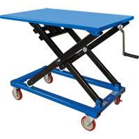 Manual Scissor Lift Table, 37-3/8" L x 23-5/8" W, Steel, 660 lbs. Capacity Southpoint Industrial Supply