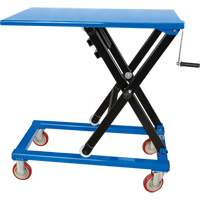 Manual Scissor Lift Table, 37-3/8" L x 23-5/8" W, Steel, 660 lbs. Capacity Southpoint Industrial Supply