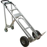 3-in-1 Convertible Hand Truck, Aluminum, 600 lbs. Capacity Southpoint Industrial Supply