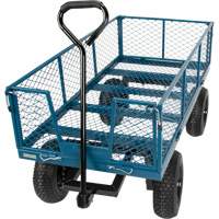 Wagon avec c&ocirc;t&eacute;s rabattables, 24" la x 48" la x Capacit&eacute; 800 lb Southpoint Industrial Supply