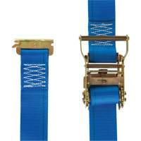 Tendeur d'arrimage logistique, Rochet, 2" la x 20' lo, Charge d'utilisation 1000 lb (454 kg) Southpoint Industrial Supply