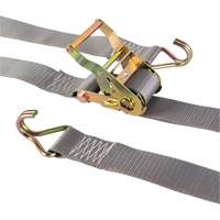 Heavy-Duty Utility Strap, J-Hook, 2" W x 16' L, 500 lbs. (227 kg) WLL Southpoint Industrial Supply