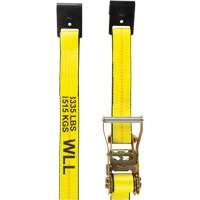 Winch Strap, Flat Hook, 2" W x 30' L, 3335 lbs. (1512 kg) Working Load Limit Southpoint Industrial Supply