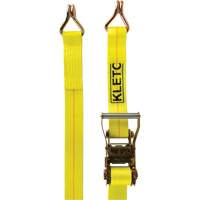 Tendeur d'arrimage pour treuil, Crochet en J, 2" , 30' , Charge d'utilisation max. 1670 lb (757 kg) Southpoint Industrial Supply