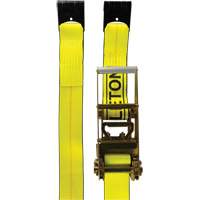 Tendeur d'arrimage pour treuil, Crochet plat, 30' , 3" , Charge d'utilisation max. 5400 lb (2449 kg) Southpoint Industrial Supply