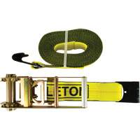 Tendeur d'arrimage pour treuil, Crochet plat, 30' , 3" , Charge d'utilisation max. 5400 lb (2449 kg) Southpoint Industrial Supply