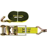 Winch Strap, J-Hook, 30' W x 3" L, 5400 lbs. (2449 kg) Working Load Limit Southpoint Industrial Supply
