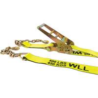 Winch Strap, Chain Anchor, 3" W x 30' L, 5400 lbs. (2449 kg) Working Load Limit Southpoint Industrial Supply