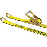 Winch Strap, J-Hook, 2" W x 30' L, 3335 lbs. (1512 kg) Working Load Limit Southpoint Industrial Supply