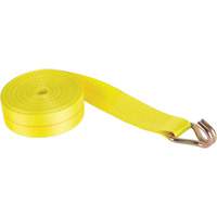 Logistic Strap, J-Hook, 30' W x 2" L, 1670 lbs. (757 kg) Working Load Limit Southpoint Industrial Supply