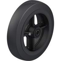 Black Rubber on Cast Iron Core Wheel Southpoint Industrial Supply