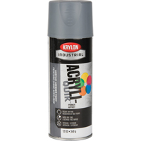 Industrial Acryli-Quik Lacquer, Grey, Very Flat, 12 oz., Aerosol Can Southpoint Industrial Supply