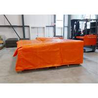 Insulated Tarps, Polyethylene, Orange, 20' x 12' x 8 mils Southpoint Industrial Supply